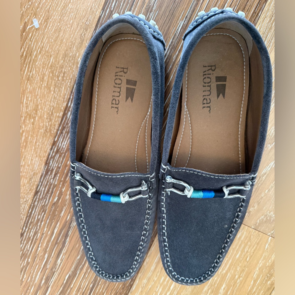 Riomar THE STINGRAY - DECK DRIVER shoes in gray 8.5 - Picture 8 of 9